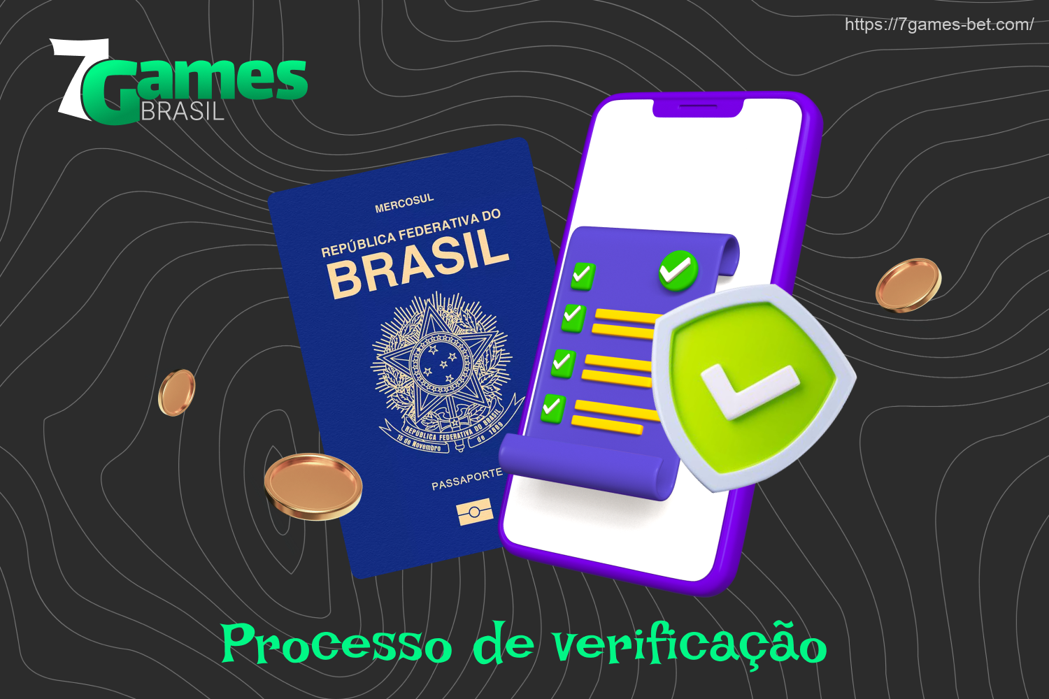 Os brasileiros precisam passar pelo processo de verificação do 7Games para concluir com sucesso uma solicitação de retirada de ganhos
