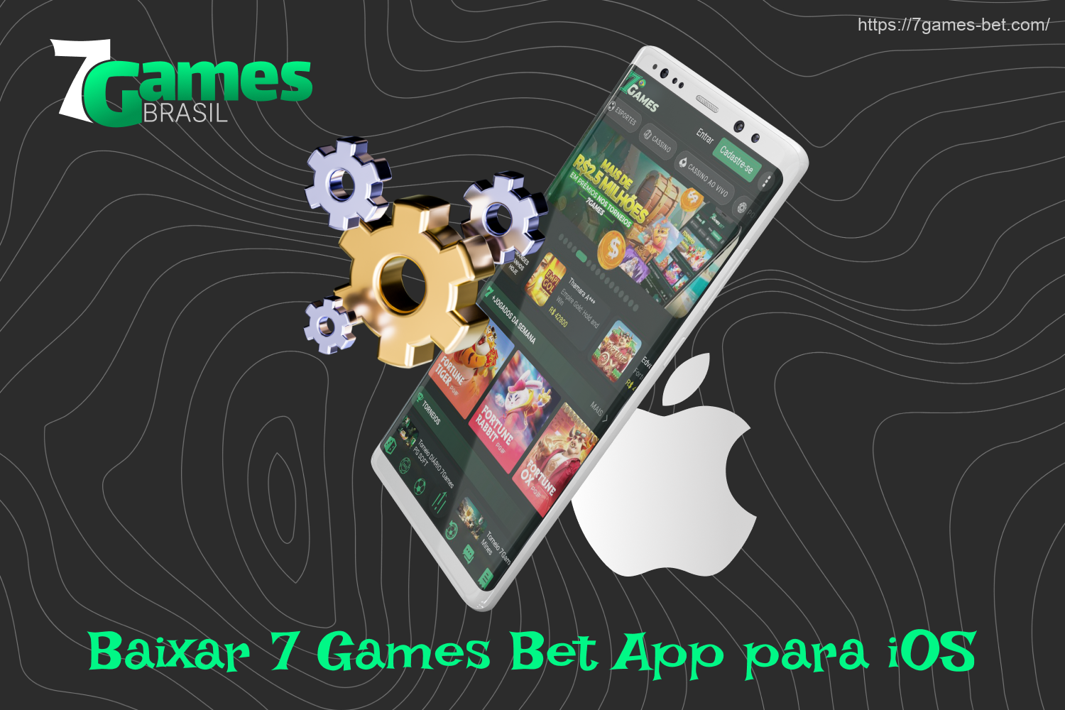 Depois de fazer o download do aplicativo de apostas 7Games no iOS, os apostadores brasileiros poderão apostar em qualquer esporte a qualquer momento