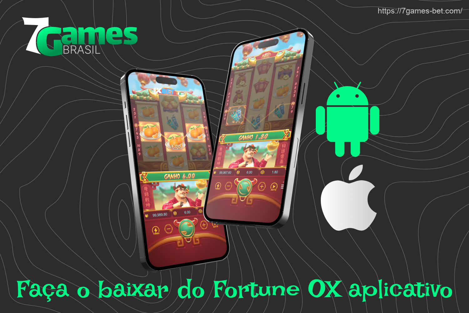 Os brasileiros têm a chance de jogar Fortune Ox 7Games graças a um aplicativo móvel gratuito