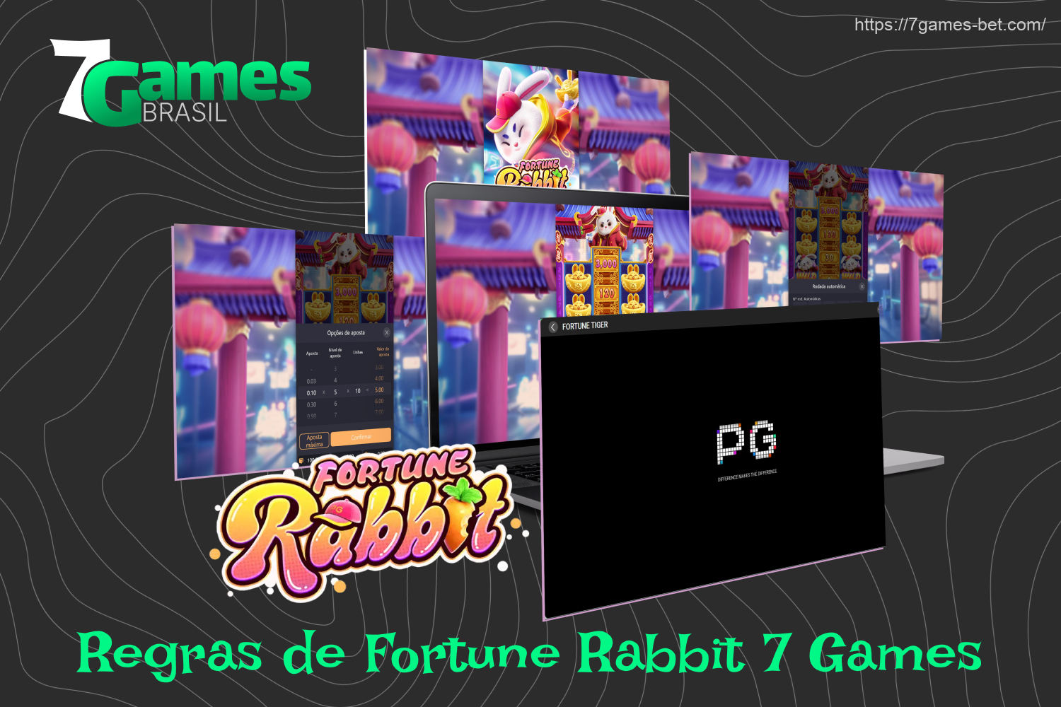 Antes de começar a jogar 7Games Fortune Rabbit, é importante que os brasileiros entendam as regras do jogo
