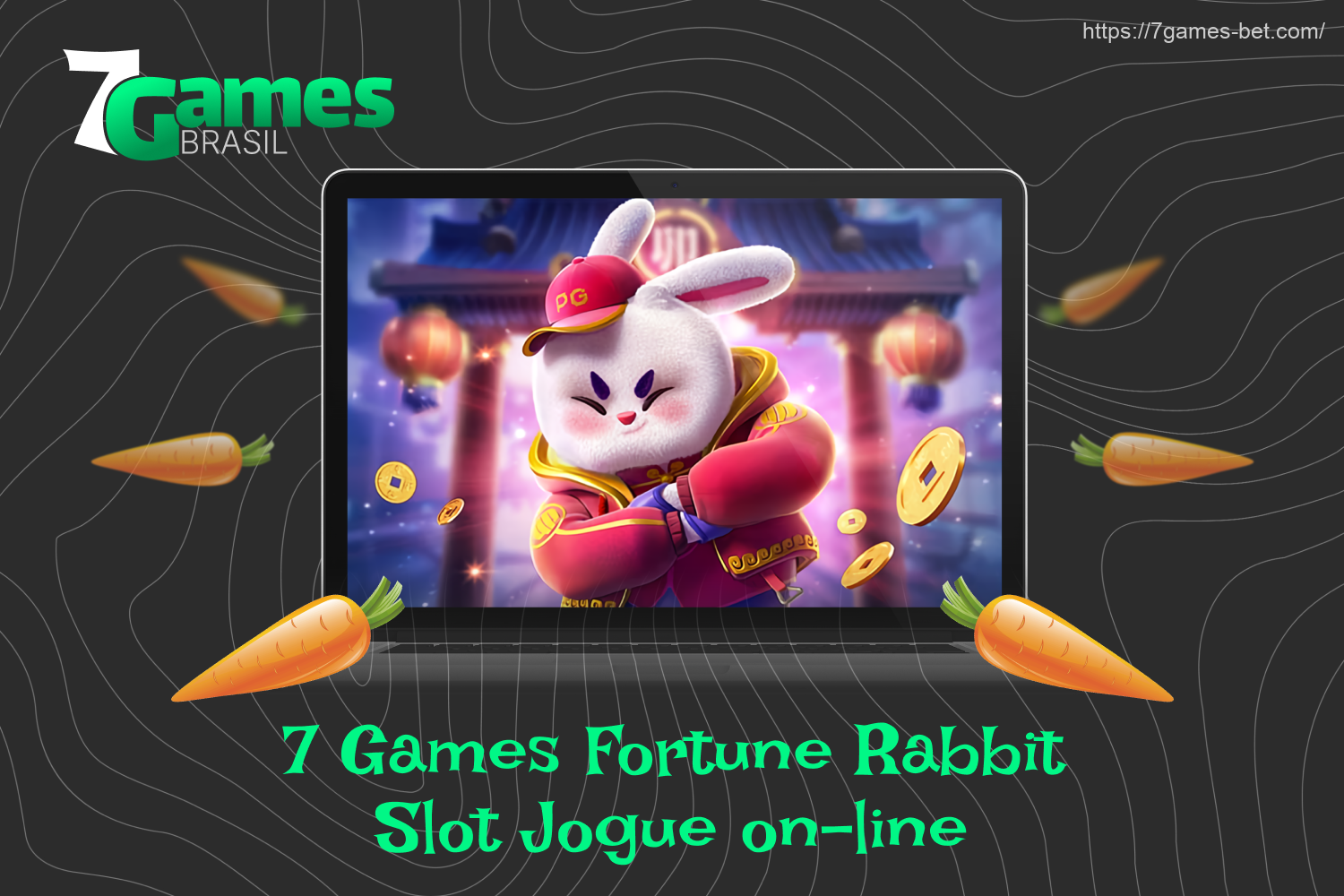 Os usuários brasileiros podem jogar o novo caça-níqueis Fortune Rabbit no 7Games