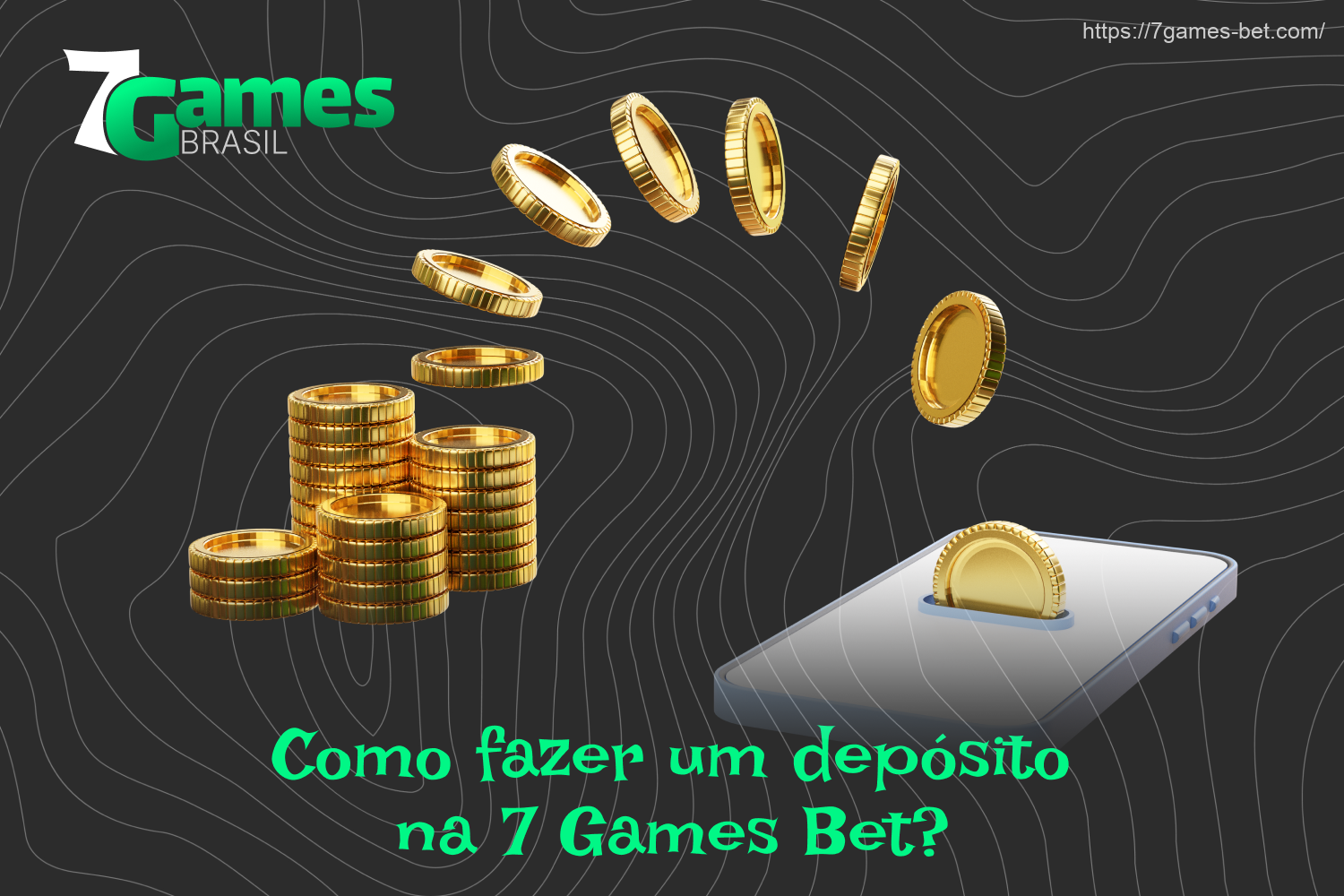 Depois de se registrar no 7Games, os jogadores do Brasil podem fazer um depósito e jogar com dinheiro real